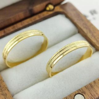 Aliança de Casamento Fina Amelia Ouro 18K 3mm retas