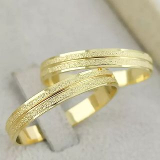 Aliança de Casamento Fina Angelina Ouro 18K 3mm retas