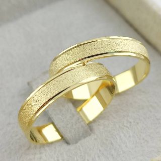 Aliança de Casamento Fina Cho Ouro 18K 4mm retas