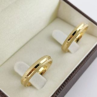 Aliança de Casamento Fina Geórgia Ouro 18K 4mm