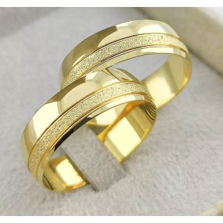 Aliança de Casamento Tradicional Kaiya Ouro 18K 6mm Abaulada