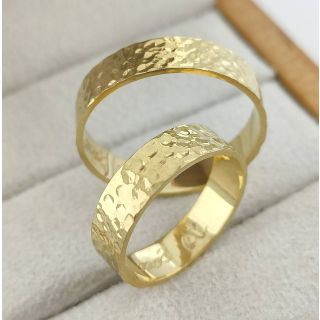 Aliança de Casamento Tradicional Marrocos Ouro 18K 5mm retas