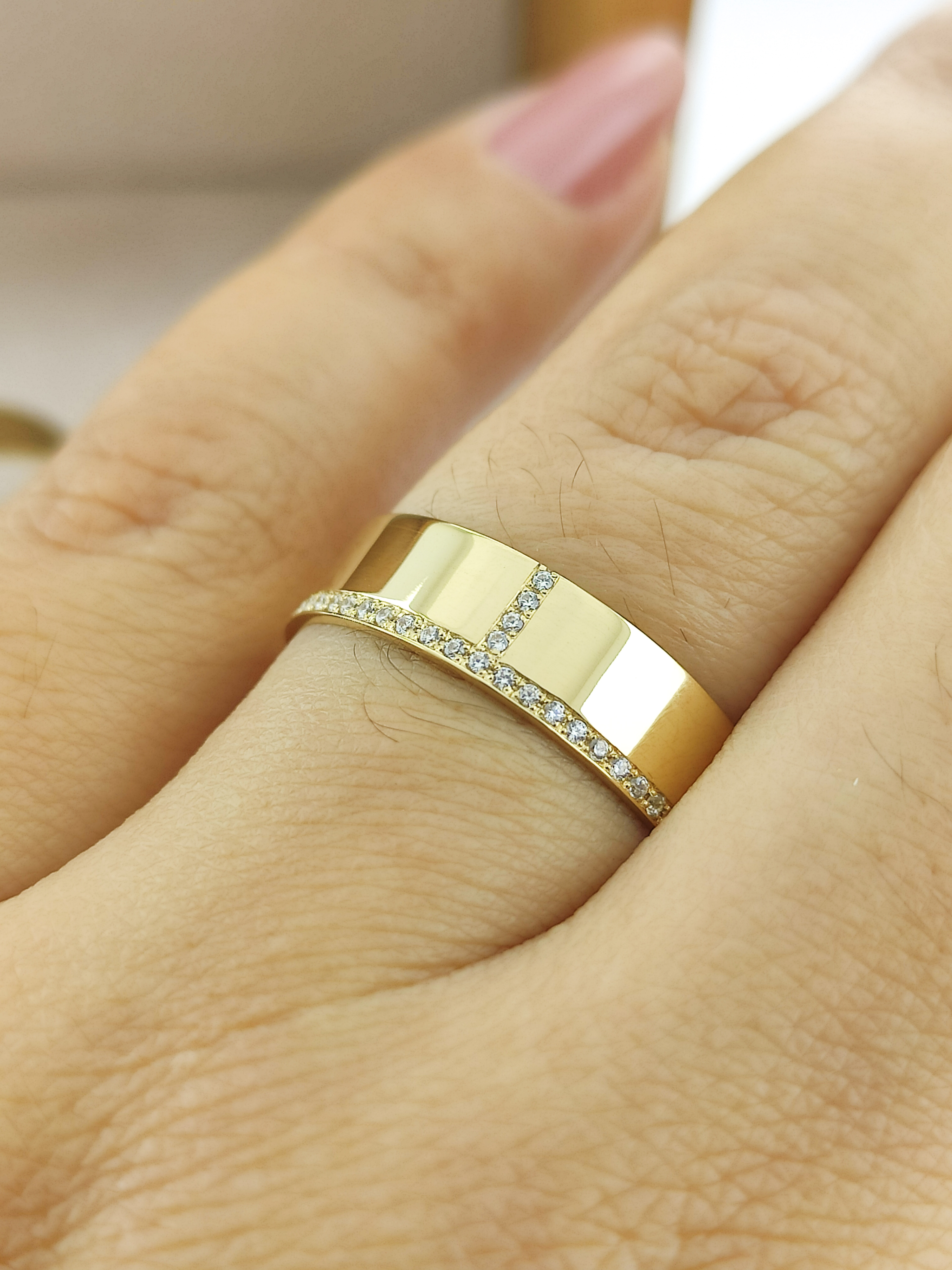 Aliança de Casamento Ouro 18K Maldivas 5mm | Aliança Reta